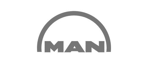 Automotive Referenz MAN Logo des Automotive Kunden MAN.